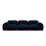 Sydney 4-Sitzer Sofa aus Samt in Königsblau (Casino Deep Blue), 320x90x70 cm von Cosmopolitan Design – Bild 1