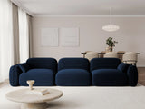 Sydney 4-Sitzer Sofa aus Samt in Königsblau (Casino Deep Blue), 320x90x70 cm von Cosmopolitan Design – Bild 2