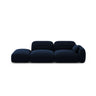 Sydney Modulares 3-Sitzer Sofa, Linke Seite, aus Samt in Königsblau (Casino Deep Blue), 295x90 cm von Cosmopolitan Design – Bild 1