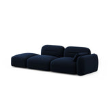 Sydney Modulares 3-Sitzer Sofa, Linke Seite, aus Samt in Königsblau (Casino Deep Blue), 295x90 cm von Cosmopolitan Design – Bild 4