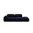 Sydney Modulares 3-Sitzer Sofa, Rechte Seite, aus Samt in Königsblau (Casino Deep Blue), 295x90 cm von Cosmopolitan Design – Bild 1