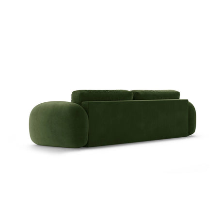 Tonale 3-Sitzer Sofa mit Schlaffunktion und Stauraum, aus Samt in Armeegrün (Magic Velvet 2295), 262x105x88 cm von Cosmopolitan Design – Bild 7