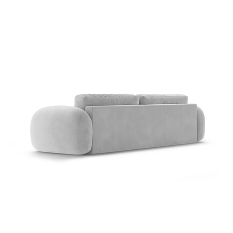 Tonale 3-Sitzer Sofa mit Schlaffunktion und Stauraum, aus Samt in Grau (Magic Velvet 2240), 262x105x88 cm von Cosmopolitan Design – Bild 7