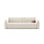 Tonale 3-Sitzer Sofa mit Schlaffunktion und Stauraum, aus Samt oder Chenille, 262x105x88 cm von Cosmopolitan Design – Bild 1