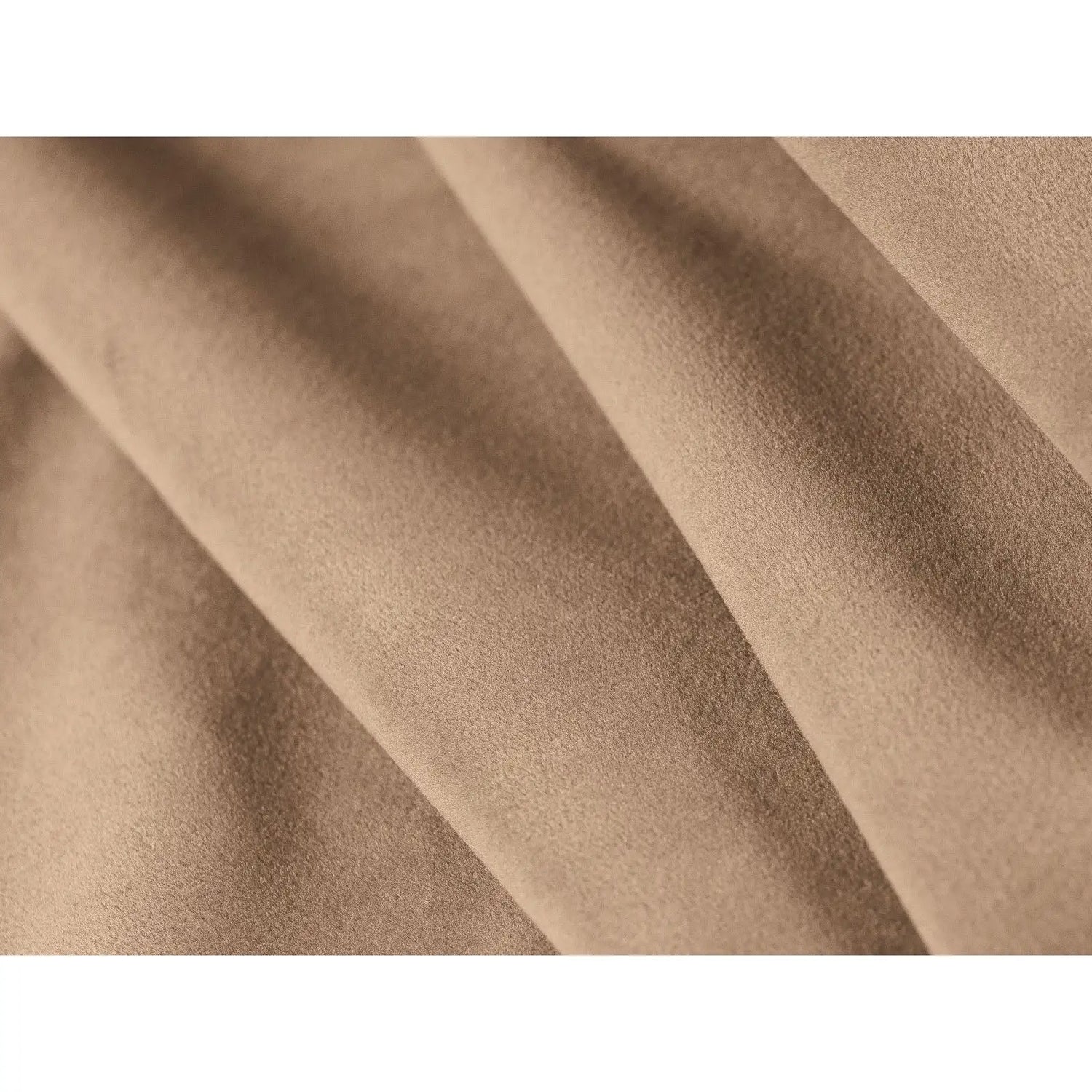 Tonale 4-Sitzer Ecksofa mit Schlaffunktion, ausklappbar, aus Samt in Mandelbeige (Magic Velvet 2282), 262x149 cm von Cosmopolitan Design – Bild 8