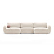 Tonale 5-Sitzer Panorama Sofa aus Chenille, 362x149x88 cm von Cosmopolitan Design – Bild 1