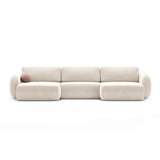 Tonale 5-Sitzer Panorama Sofa aus Chenille, 362x149x88 cm von Cosmopolitan Design – Bild 1