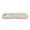Tonale 5-Sitzer Panorama Sofa aus Chenille, 362x149x88 cm von Cosmopolitan Design – Bild 1