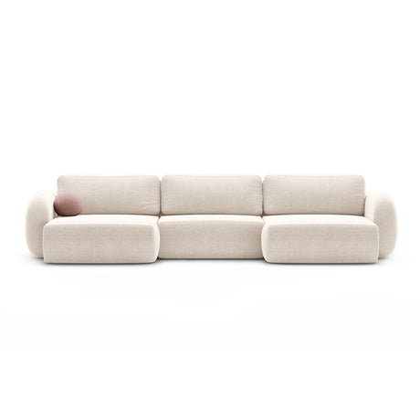 Tonale 5-Sitzer Panorama Sofa aus Chenille, 362x149x88 cm von Cosmopolitan Design – Bild 1