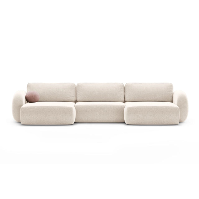 Tonale 5-Sitzer Panorama Sofa aus Chenille, 362x149x88 cm von Cosmopolitan Design – Bild 1