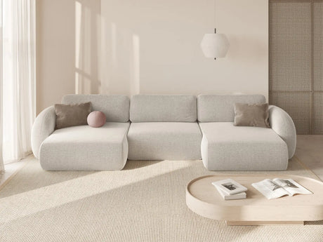 Tonale 5-Sitzer Panorama Sofa aus Chenille, 362x149x88 cm von Cosmopolitan Design – Bild 2