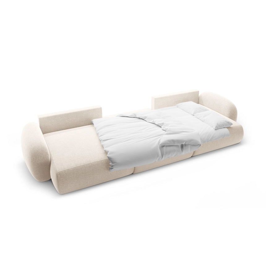 Tonale 5-Sitzer Panorama Sofa aus Chenille, 362x149x88 cm von Cosmopolitan Design – Bild 4