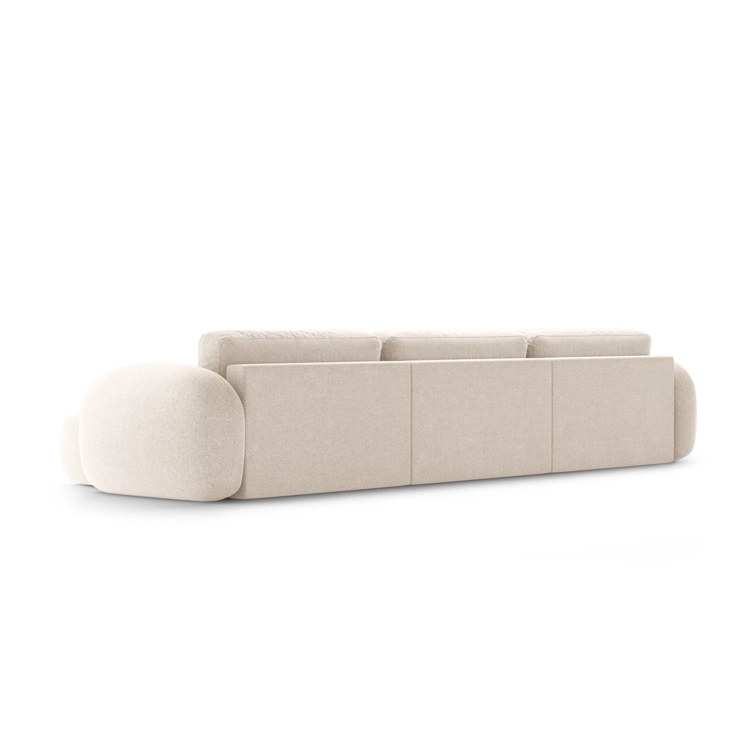 Tonale 5-Sitzer Panorama Sofa aus Chenille, 362x149x88 cm von Cosmopolitan Design – Bild 6