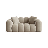 Treno 2-Sitzer Sofa aus Chenille in Dunkelbeige (Eden 4 Beige), 180x94 cm von Cosmopolitan Design – Bild 1