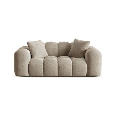 Treno 2-Sitzer Sofa aus Chenille in Dunkelbeige (Eden 4 Beige), 180x94 cm von Cosmopolitan Design – Bild 1