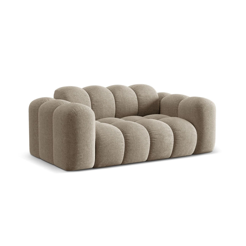 Treno 2-Sitzer Sofa aus Chenille in Dunkelbeige (Eden 4 Beige), 180x94 cm von Cosmopolitan Design – Bild 4