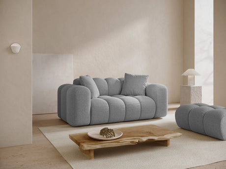 Treno 2-Sitzer Sofa aus Chenille in Hellgrau (Eden 18 Grey), 180x94 cm von Cosmopolitan Design – Bild 2