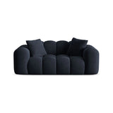 Treno 2-Sitzer Sofa aus Chenille in Marineblau (Eden 16 Deep Blue), 180x94 cm von Cosmopolitan Design – Bild 1