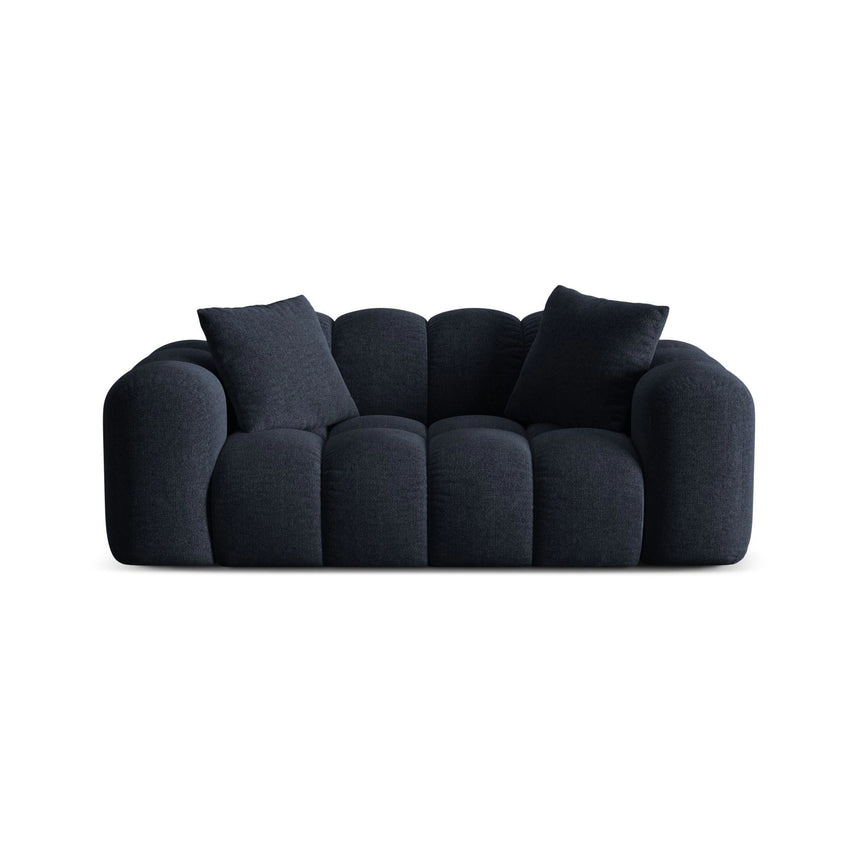 Treno 2-Sitzer Sofa aus Chenille in Marineblau (Eden 16 Deep Blue), 180x94 cm von Cosmopolitan Design – Bild 1