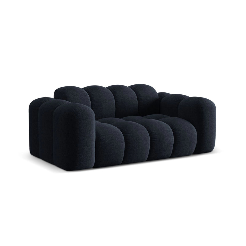Treno 2-Sitzer Sofa aus Chenille in Marineblau (Eden 16 Deep Blue), 180x94 cm von Cosmopolitan Design – Bild 4