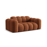 Treno 2-Sitzer Sofa aus Chenille in Ziegel (Eden 10 Terra), 180x94 cm von Cosmopolitan Design – Bild 4