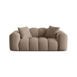 Treno 2-Sitzer Sofa aus Samt in Cappuccino (Bluvel 40), 180x94 cm von Cosmopolitan Design – Bild 1