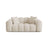 Treno 2-Sitzer Sofa aus Samt in Dunkelbeige (Bluvel 30), 180x94 cm von Cosmopolitan Design – Bild 1