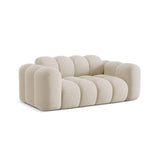 Treno 2-Sitzer Sofa aus Samt in Dunkelbeige (Bluvel 30), 180x94 cm von Cosmopolitan Design – Bild 4