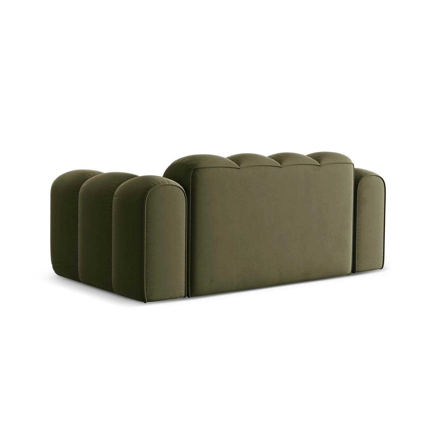 Treno 2-Sitzer Sofa aus Samt in Grün (Bluvel 77), 180x94 cm von Cosmopolitan Design – Bild 5