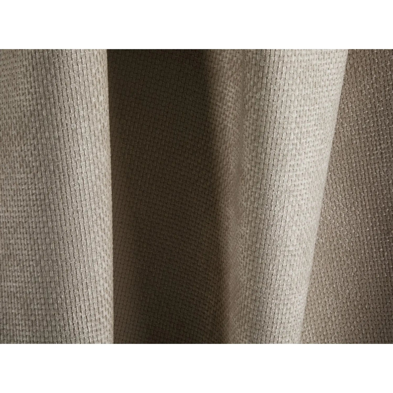 Treno 3-Sitzer Ecksofa, symmetrisch, aus Chenille in Dunkelbeige (Eden 4 Beige), 240x240x70 cm von Cosmopolitan Design – Bild 5