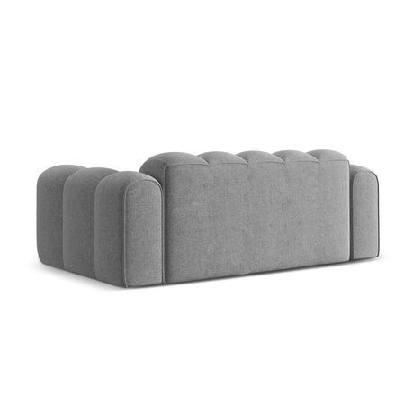 Treno 3-Sitzer Sofa aus Chenille in Hellgrau (Eden 18 Grey), 210x94x70 cm von Cosmopolitan Design – Bild 5