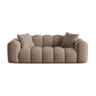 Treno 3-Sitzer Sofa aus Samt in Cappuccino (Bluvel 40), 210x94x70 cm von Cosmopolitan Design – Bild 1