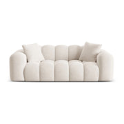 Treno 3-Sitzer Sofa aus Samt oder Chenille, 210x94x70 cm von Cosmopolitan Design – Bild 1