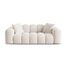 Treno 3-Sitzer Sofa aus Samt oder Chenille, 210x94x70 cm von Cosmopolitan Design – Bild 1