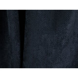 Treno 4-Sitzer Panorama Ecksofa, Linke Seite, aus Chenille in Marineblau (Eden 16 Deep Blue), Beine aus Schwarzes Plastik, 330x240x70 cm von Cosmopolitan Design – Bild 6