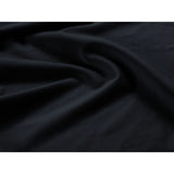 Treno 4-Sitzer Panorama Ecksofa, Linke Seite, aus Samt in Dunkelblau (Bluvel 89), Beine aus Schwarzes Plastik, 330x240x70 cm von Cosmopolitan Design – Bild 6