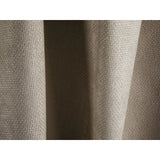 Treno 4-Sitzer Panorama Ecksofa, Rechte Seite, aus Chenille in Dunkelbeige (Eden 4 Beige), Beine aus Schwarzes Plastik, 330x240x70 cm von Cosmopolitan Design – Bild 6