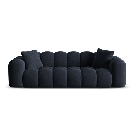Treno 4-Sitzer Sofa aus Chenille in Marineblau (Eden 16 Deep Blue), 240x94x70 cm von Cosmopolitan Design – Bild 1