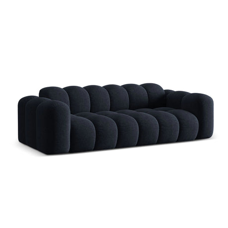 Treno 4-Sitzer Sofa aus Chenille in Marineblau (Eden 16 Deep Blue), 240x94x70 cm von Cosmopolitan Design – Bild 4