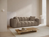 Treno 4-Sitzer Sofa aus Samt in Cappuccino (Bluvel 40), 240x94x70 cm von Cosmopolitan Design – Bild 2