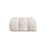 Treno Pouf aus Samt oder Chenille, 90x70x42 cm von Cosmopolitan Design – Bild 1