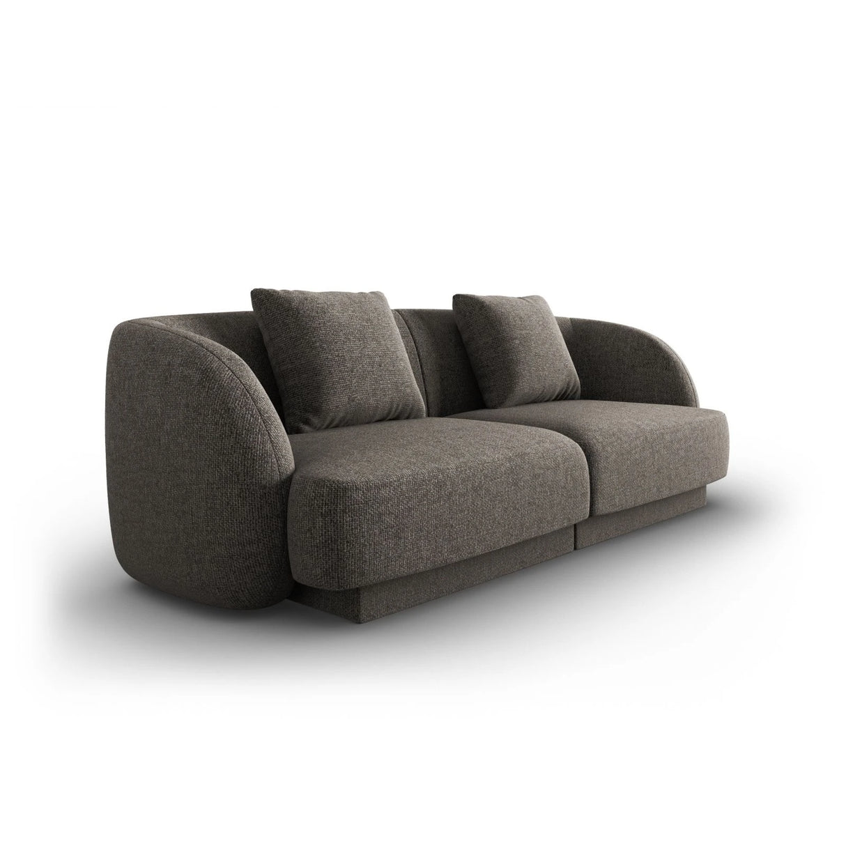 Tulum 2-Sitzer Sofa aus Chenille in Grau (Haga 16), 180x90x70 cm von Cosmopolitan Design – Bild 3