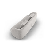 Tulum 2-Sitzer Sofa aus Chenille in Hellgrau (Haga 06), 180x90x70 cm von Cosmopolitan Design – Bild 4