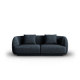Tulum 2-Sitzer Sofa aus Chenille in Königsblau (Haga 86), 180x90x70 cm von Cosmopolitan Design – Bild 1