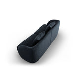 Tulum 2-Sitzer Sofa aus Chenille in Königsblau (Haga 86), 180x90x70 cm von Cosmopolitan Design – Bild 4