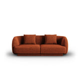 Tulum 2-Sitzer Sofa aus Chenille in Terrakotta (Haga 44), 180x90x70 cm von Cosmopolitan Design – Bild 1