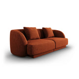 Tulum 2-Sitzer Sofa aus Chenille in Terrakotta (Haga 44), 180x90x70 cm von Cosmopolitan Design – Bild 3