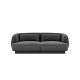 Tulum 2-Sitzer Sofa aus Samt in Grau (Bluvel 14), 180x90x70 cm von Cosmopolitan Design – Bild 1