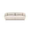 Tulum 2-Sitzer Sofa aus Samt in Hellbeige (Bluvel 22), 180x90x70 cm von Cosmopolitan Design – Bild 1