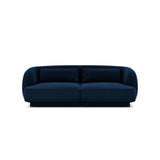 Tulum 2-Sitzer Sofa aus Samt in Königsblau (Bluvel 86), 180x90x70 cm von Cosmopolitan Design – Bild 1